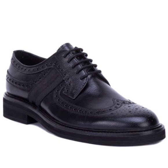Robert Graham Harris Wingtip Derby, Black - Picture 1 of 4